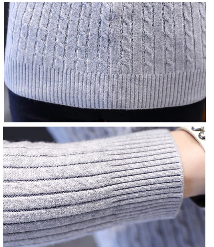 Winter Thick Warm Sweater Men Turtleneck Irregular Stripe Sweaters Slim Fit Pullover Hombre Knitwear Pull White S-2XL