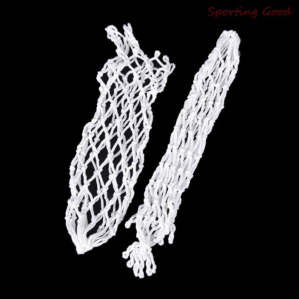 6PCS/Set White Billiard Pool Snooker Table Mesh Net Bags Pockets Club Kit Snooker Accessories 27X11cm