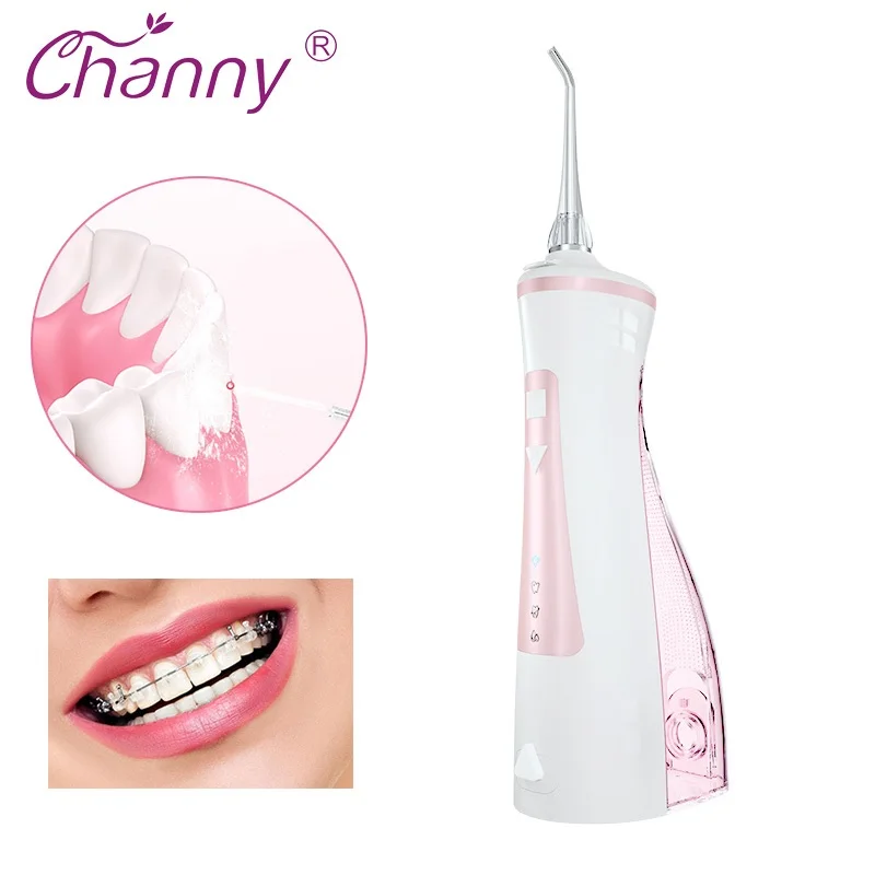 

Household Electric Oral Irrigator Dental Scaler Portable Teeth Whitening Water Flosser IPX7 Irrigator for Cleaning Teeth