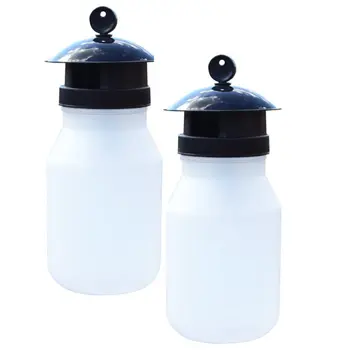 

2Pcs Fruit Fly Trap Garden Insecticide Attractant Sticky Trap for Orchard White