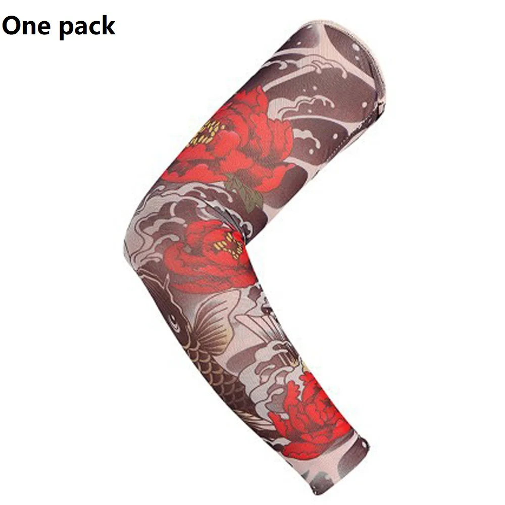 Arm Warmer Unisex Quick Dry UV Protection Outdoor Running Arm Sleeve Skin Protective Nylon Tattoo Sleeves Stockings