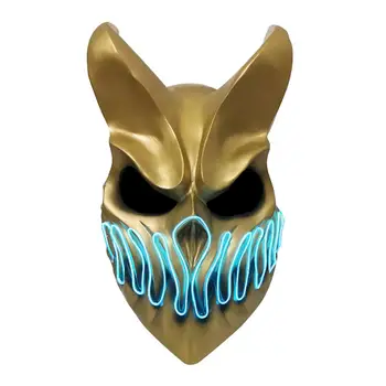 

Halloween Demon Mask Cosplay Party Props Horrible Costume PVC 3D Texture Mask For Halloween Decorations Fashion Mask