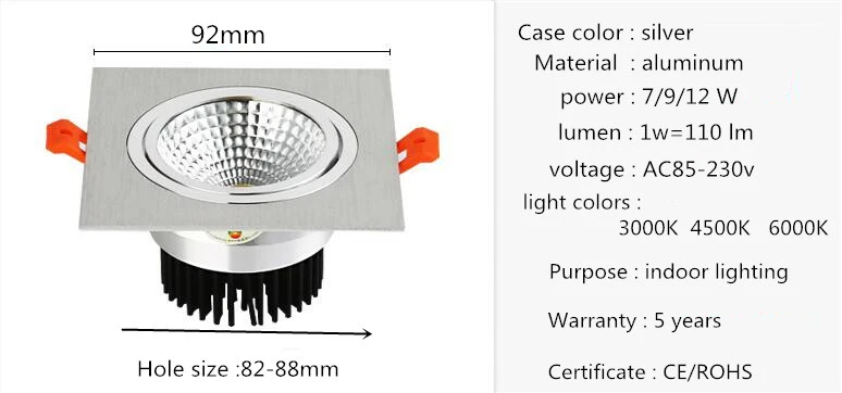 Super-Bright-LED-Recessed-Ceiling-Lamp-Square-Downlight-COB-7W-12W-24W-36W-LED-Spot-light (1)