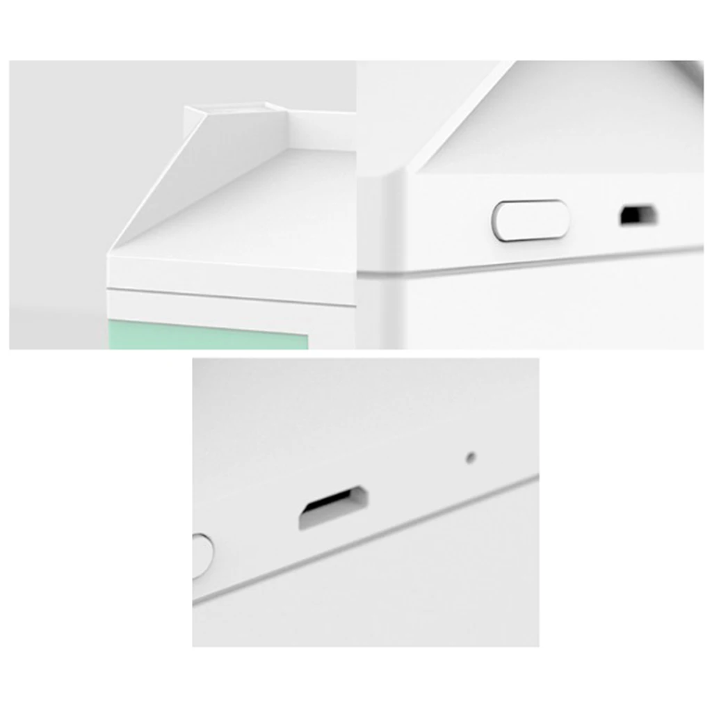 2W 0.4A Milk Box Mist Humidifier USB for Desk Ultrasonic Air Humidifier