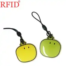 ID 125 кГц EM4100 считывает только брелоки Жетоны RFID карты близость смарт для контроля доступа брелок Желтый Синий Зеленый выбрать 20