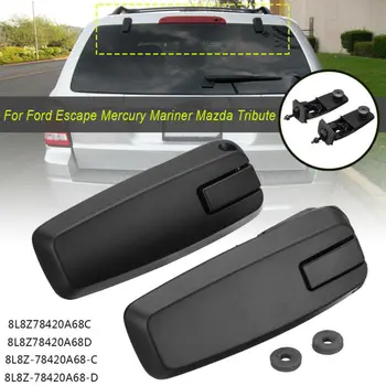 

Matte Left/ Right Rear Window Glass Lifting Door Glass Hinge With Mounting Rings Kit For Ford Escape 08-12