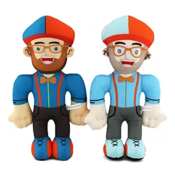1pc 30cm anime blippiing brinquedos de pelúcia macio enchido do bebê iluminação educacional cosplay prop boneca brinquedo crianças presentes aniversário