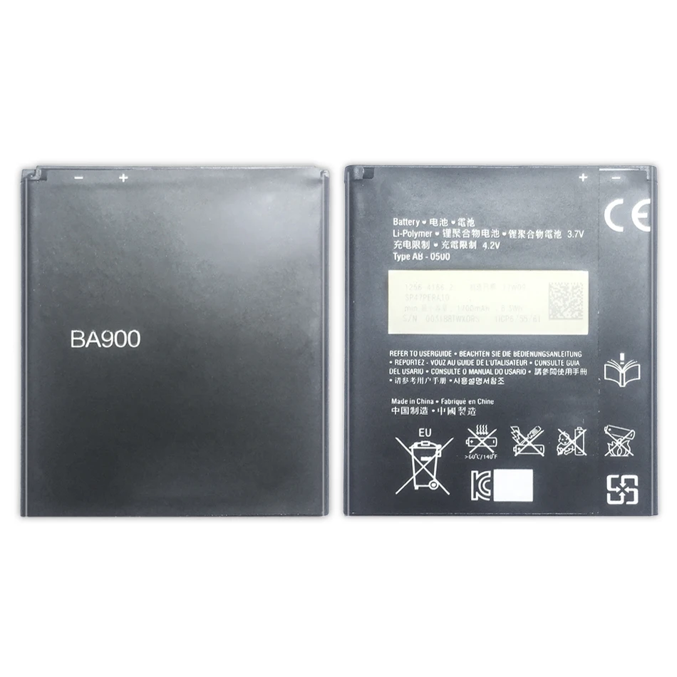 Аккумулятор BA900 для SONY Xperia E1 S36H ST26I AB-0500 GX TX LT29i SO-04D C1904 C2105 аккумулятор 1700 мАч. + Номер