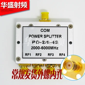 

WiFi Microstrip Power Divider / Power Divider 1.2-6G Four Power Divider Sma RF Power Divider