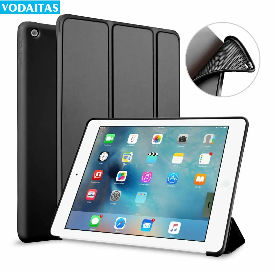 Per Ipad 2 Ipad 3 Custodia Per Ipad 4 Custodia Morbida In Tpu Custodia Protettiva Intelligente A1395 A1396 A1397 A1416 A1430 A1403 A1458 A1459 A1460