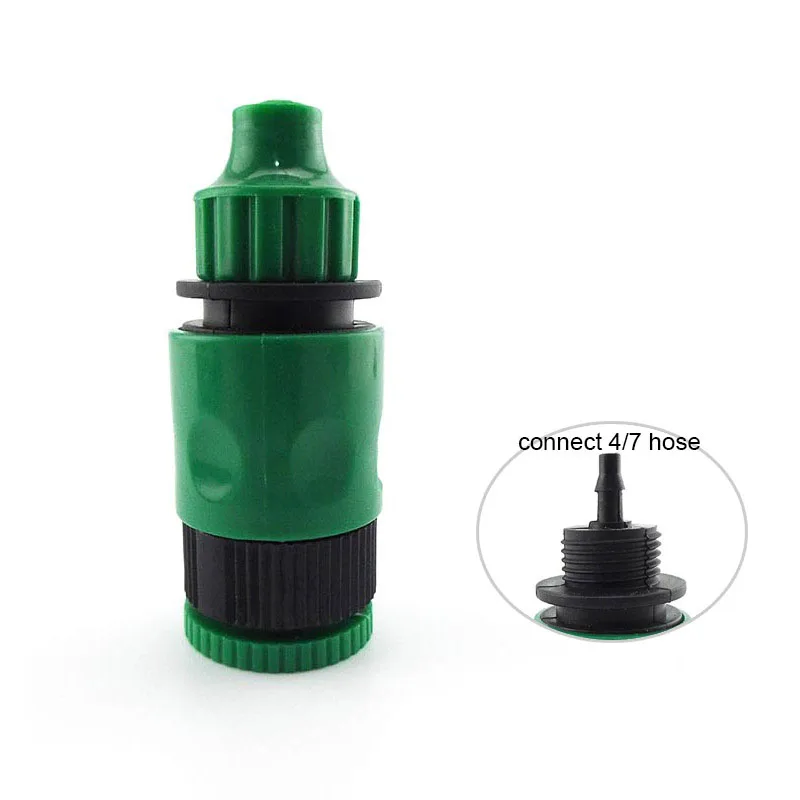 4/7mm 8/11mm Hose Barbed 4/7 Hose Quick Connectors Garden Water Tap Irrigation Drip Irrigation Quick Coupling Gardening Tools