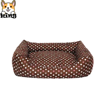 

Dog Kennel Pet Cat Kennel Full Removable Mat Autumn and Winter Four Seasons Warm Square Velvet Nest