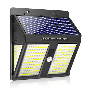 

146/250 LED Solar Garden Light PIR Motion Sensor Waterproof Street Lamp