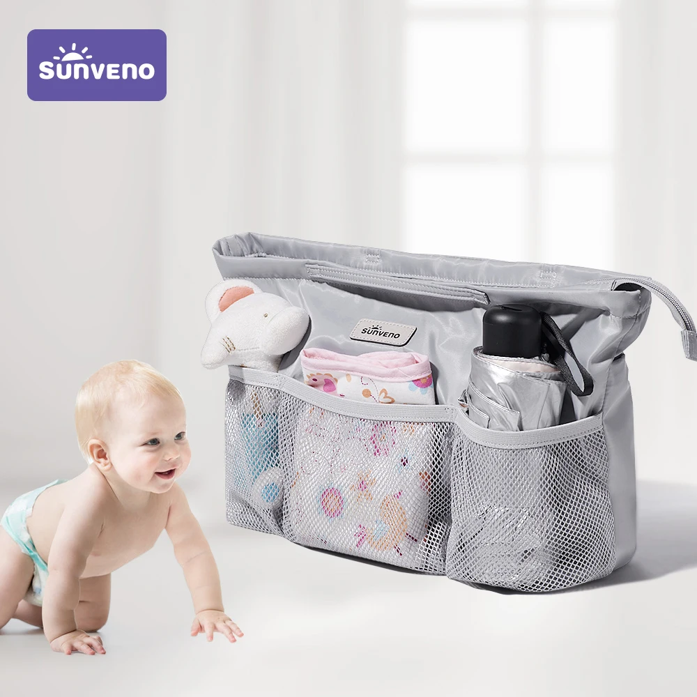 Sunveno Diaper Bag Insert Baby Bag Organizer Nappy Bag Inner Container for Mom with Insulation