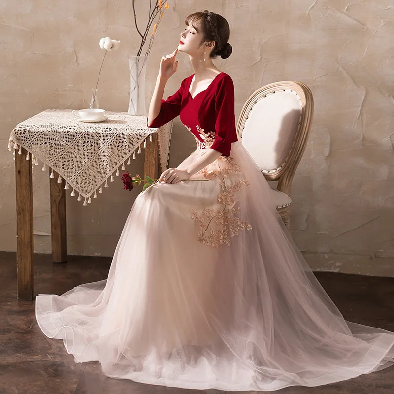 θ Cheongsam   ڼ  Qipao  Pleated Chineses  巹  Ʈ Vestidos