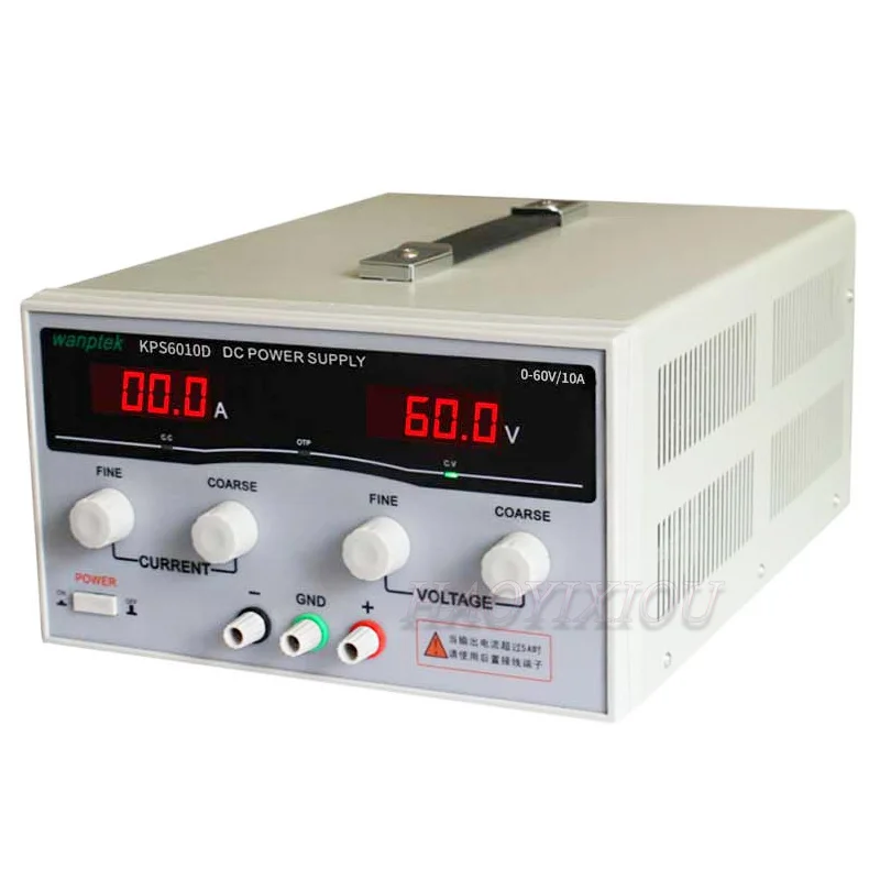 Лабораторный источник питания KPS6010D 60 В 10 А 600 Вт 30 В/20 Регулируемый переключатель