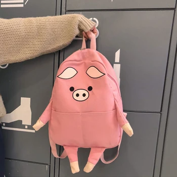 

Canvas Cute Women Backpack Female New Fashion Large Capacity Backpacks Male Travel School Bag Mochilas Girls Casual Schoolbags