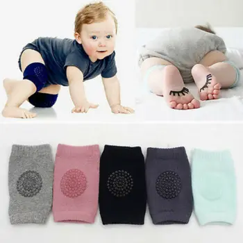 

2020 Newest Baby Infants Safety Anti-Slip Elbow Crawling Knee Breathable Warmer Protector Korean Baby Knee Pad Dispensing