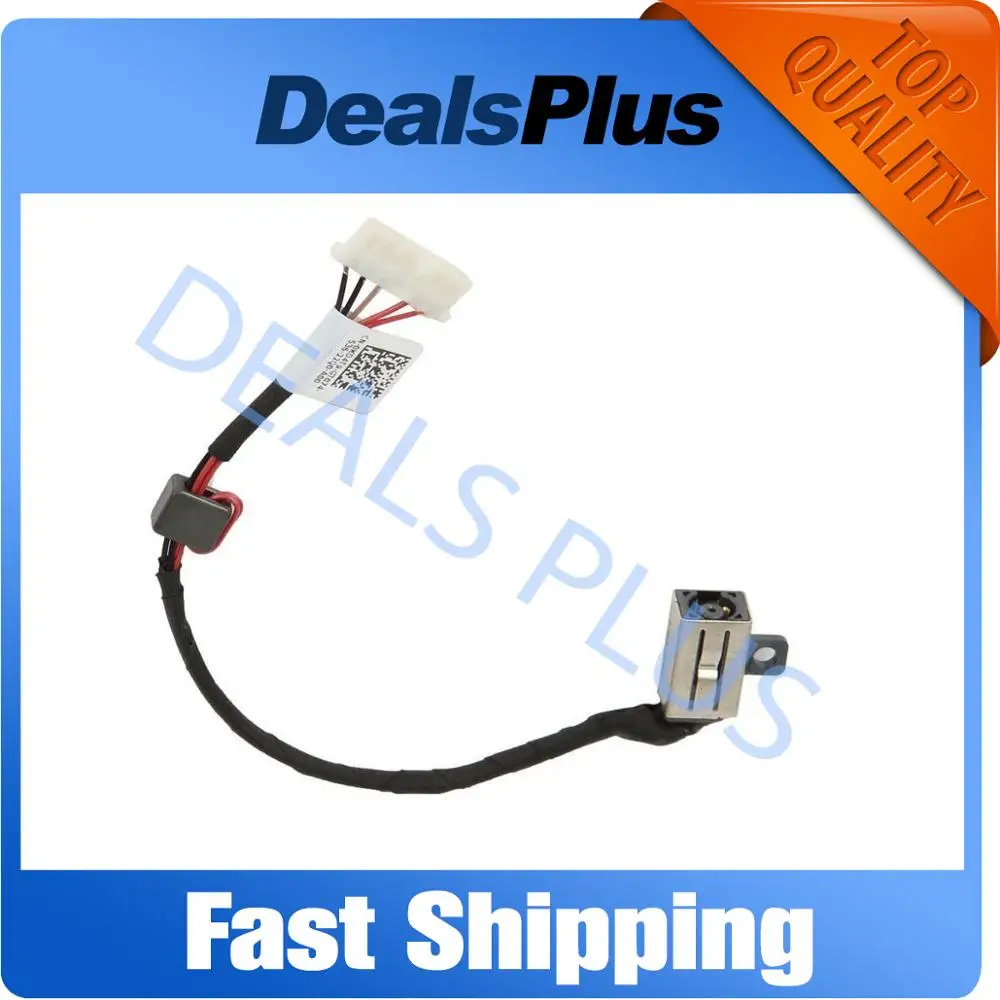 Новый DC Мощность Jack с Кабельный разъем для DELL inspirion 15-5000 5100 5555 5558 5559 14-5458 5459 5455 5452 P51F