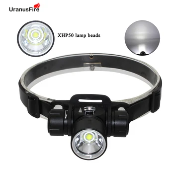 

XHP50 LED Scuba Diving Headlight Torch Waterproof Underwater 100M Flashlight 18650 Battery Headlamp XHP50 Powerfull Head Light