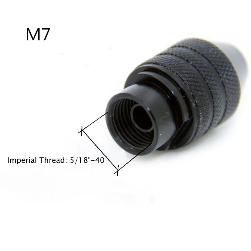 M8/M7 Мини сверлильный патрон аксессуар для вращающегося инструмента Dremel и мини-шлифовальный сверлильный патрон 0,5-3,2 мм быстрее сверлильный патрон dremel accesso