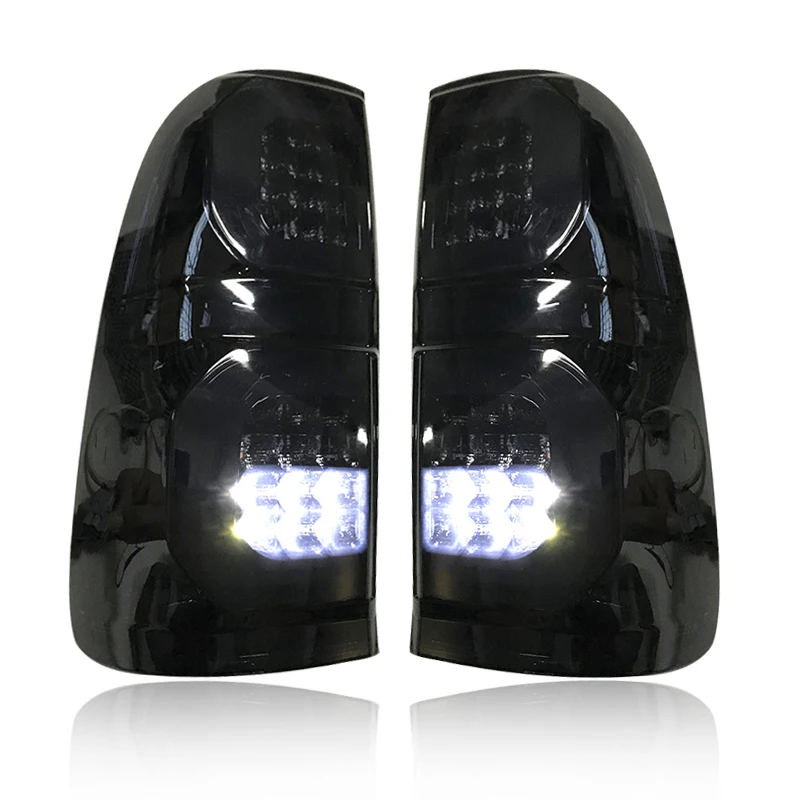  LED REAR LIGHT TAIL LAMP FIT FOT HILUX VIGO 2012-2014 CAR LED BRAKE LIGHTS REAR LAMP BLACK LIGHTING
