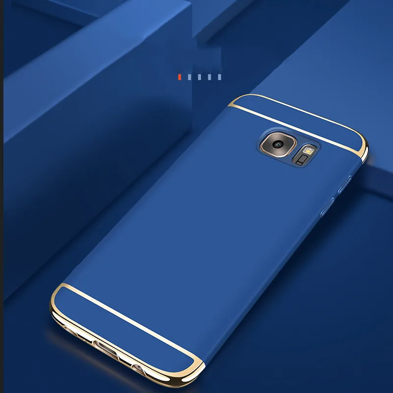 Housing For Samsung Galaxy note 9 8 5 Case 3 in 1 Set Hard Matte Plating Plastic Back Phone Cover M10 20 30 |