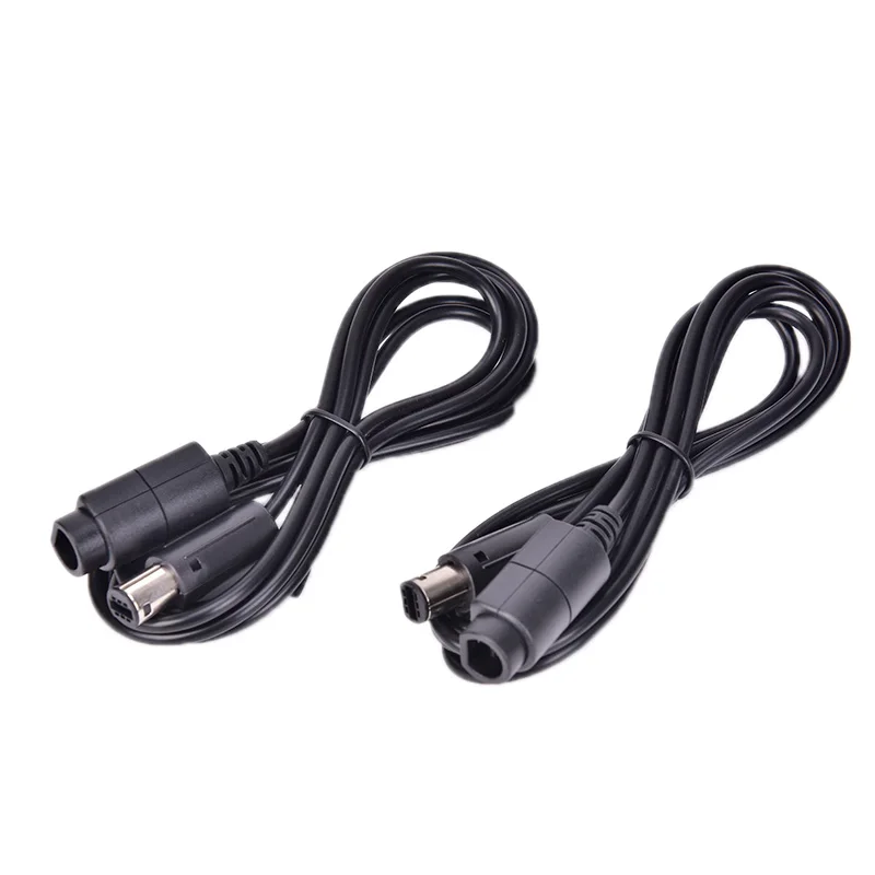 1.8m Controller Extension Cable for GameCube Black Controller Extension