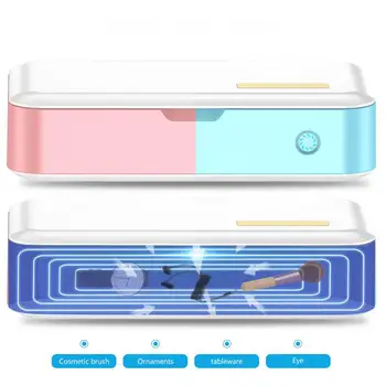 

UV Sterilizer Box Portable Nails Accessoires Comestics Personal Care Tools Phone Cleaner Personal Sanitizer UV Disinfection Box