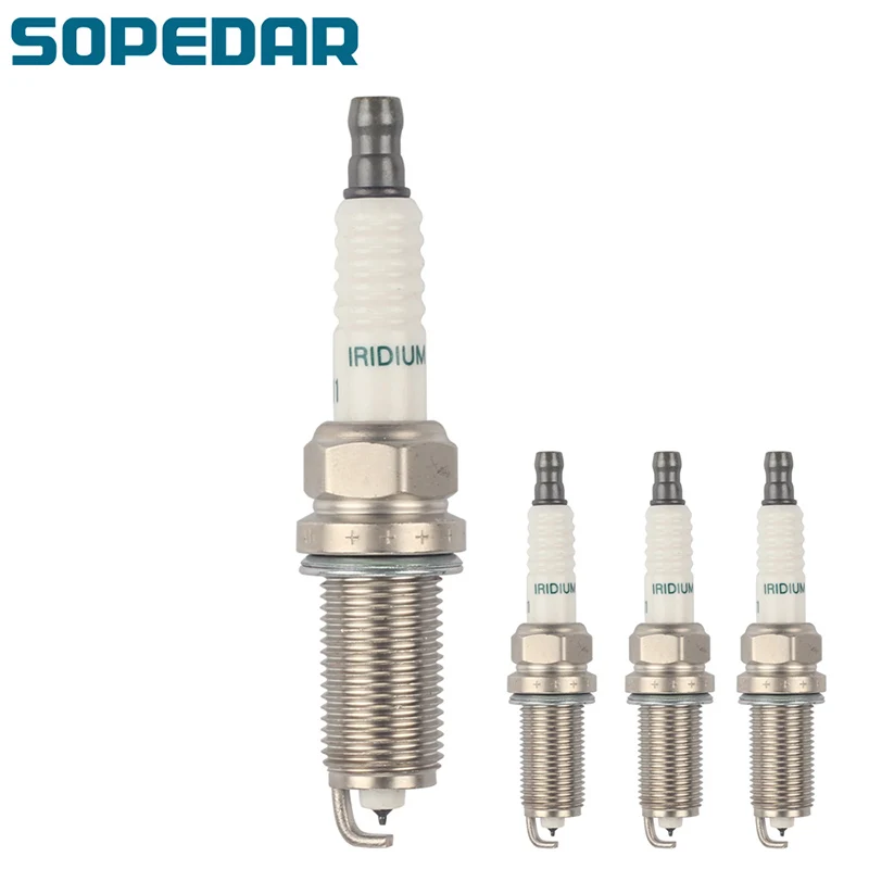 

SOPEDAR 4 Pcs Iridium platinum Spark plug Auto Engine Systems SK20HR11 3421 ILFR6C11 For Toyota Lexus SUZUKI SX4 90919-01191