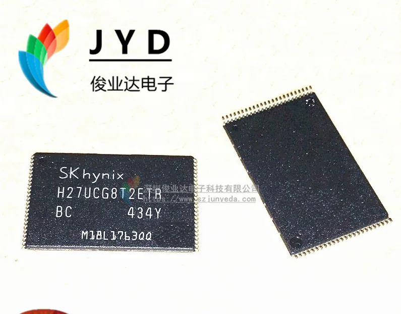 

Mxy 100% Новый оригинальный флэш-чип памяти H27UCG8T2ETR BC