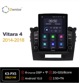

Ownice Android 10.0 Car Radio forSuzuki Vitara 4 2014 - 2018 GPS 2 Din Auto Audio System Stereo Player 4G LTE Tesla Style