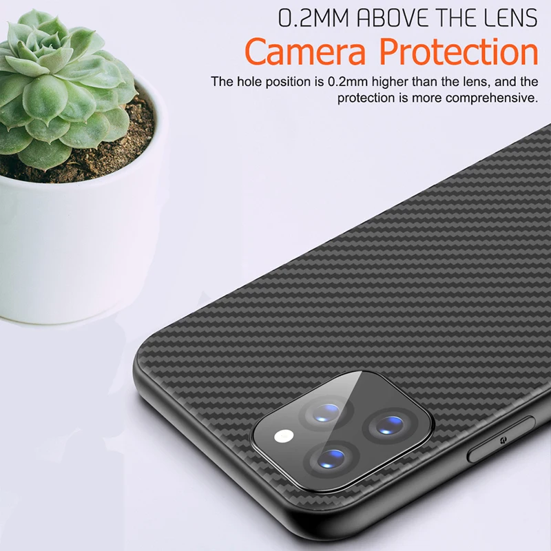 Premium Carbon Fiber Silicone Protective Soft Cover