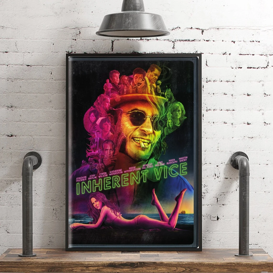 

Inherent Vice Movie Poster Canvas Print Art Modern Living Room Home Decoration (No Frame)