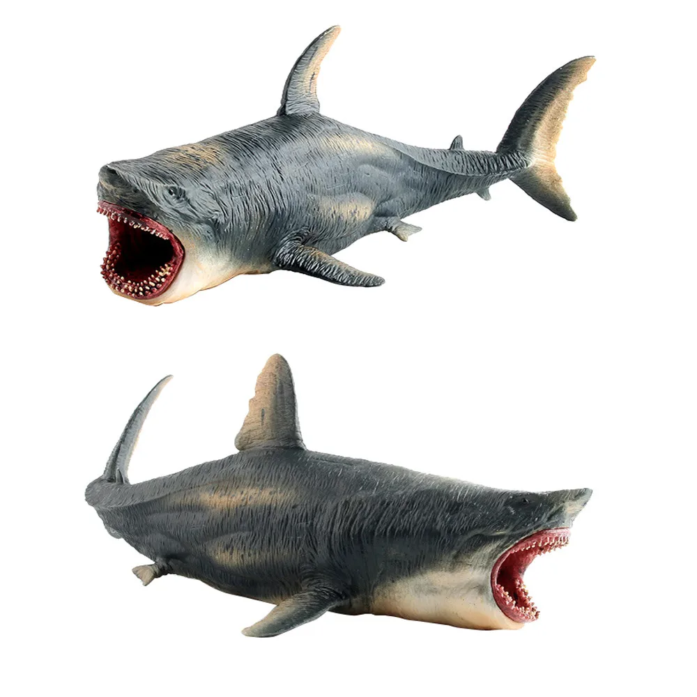 Megalodon доисторическая Акула образование в океане фигурка животного модель