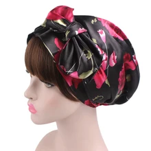 Женская шапочка для химиотерапии, удобный бант, аксессуары, шапочка, колпак для сна, головной убор, длинный СКОРПИОН для раковых выпадений волос, мода