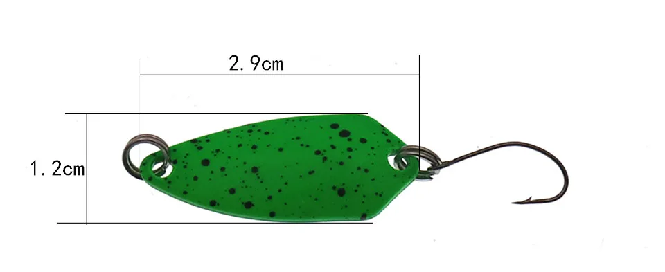 4 шт. 2,5 г ложки для форели, латунные спиннинговые рыболовные ложки, микро металлические приманки для ловли форели, сверхлегкие