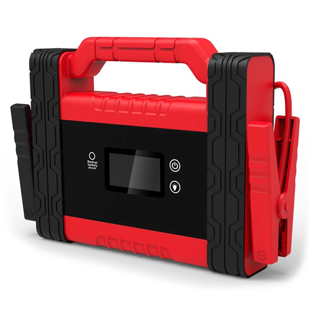 US $280.90 12v 1200A Powerful Car Jump Starter Emergency Power Bank Car Starting Device  6000mAh With Strobe LED Flash SOS Signal Light