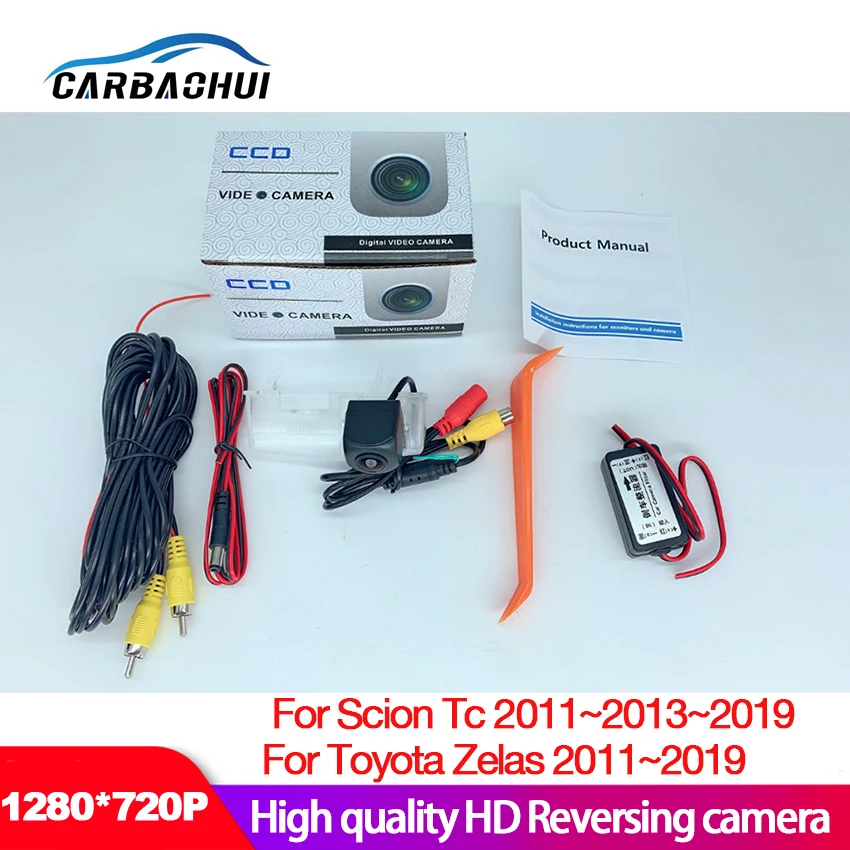 Автомобильная беспроводная камера заднего вида для Toyota rav4 RAV 4 CHR Prius Lexus CT200H HS250h