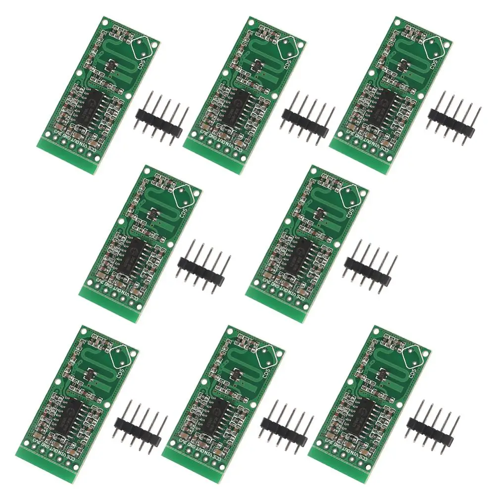 

8PCS/LOT RCWL-0516 microwave radar sensor module Human body induction switch module Intelligent sensor