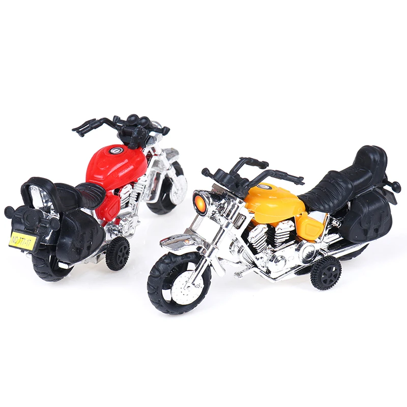 Kids Motorcycle Model Toy Car For Boys Kid Motorbike Plastic Education Toys For Children Best Gift
