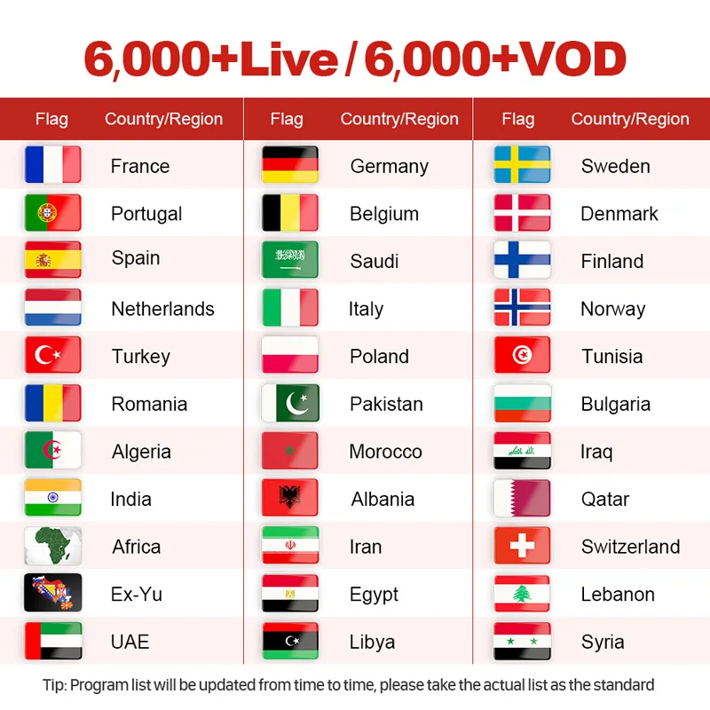 IPTV Spain France SANSAT 1 Year IPTV Subscription Italy Sweden Germany for Android Mag IOS Smart tv IPTV M3u Italia Arabic IP TV