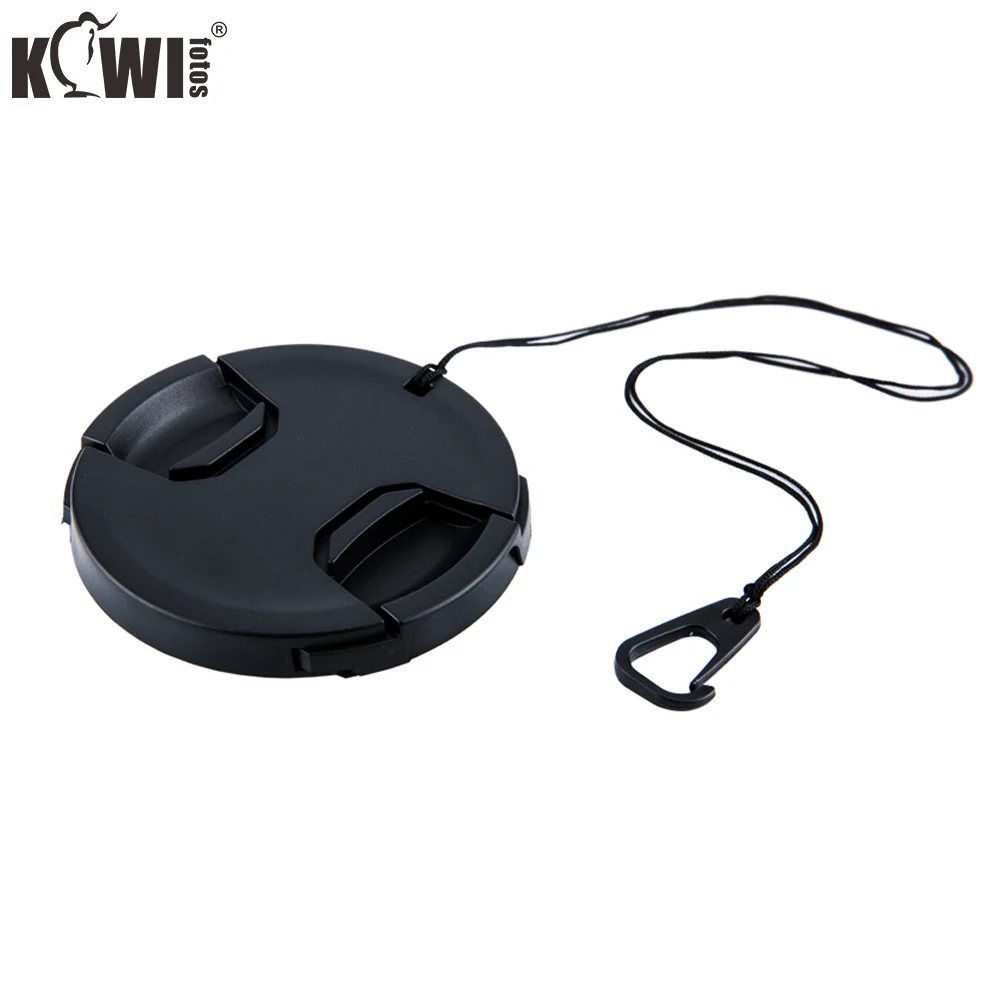 95mm Camera Front Lens Cap Snapon Lens Cover With Keeper Hook Filter
