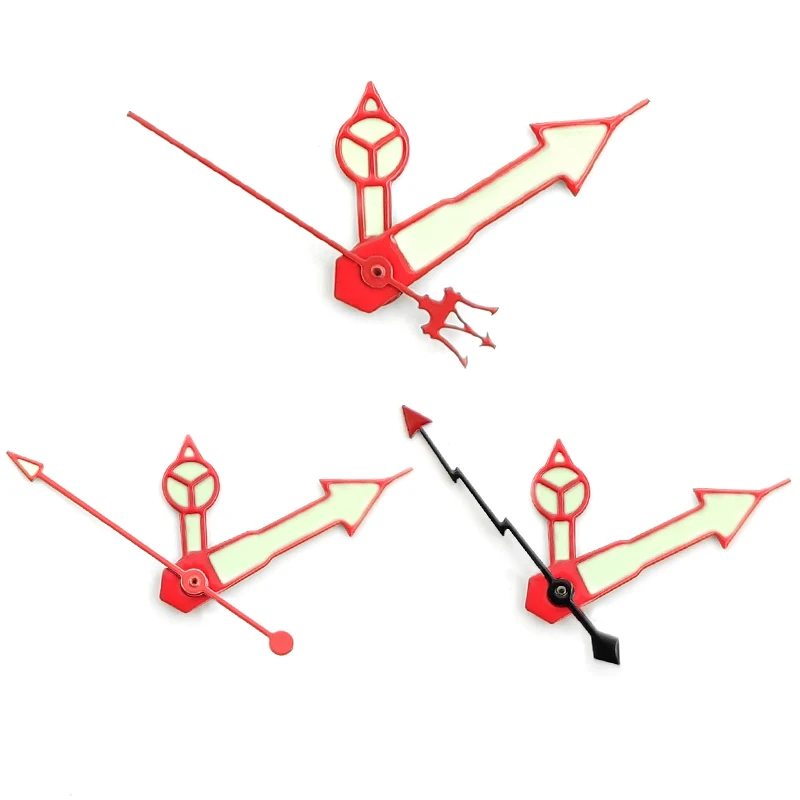 Lancette Dell'Orologio Luminose Verdi, Adatte Per Seiko Skx007 009 Movimento 7S36 6R15 Seiko 5 Serie Srpd Accessori Per Orologi Rossi