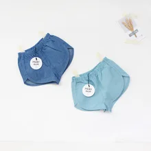 Детская одежда; новые продукты; летние хлопковые шорты из искусственной джинсовой ткани с плетением для мальчиков и девочек