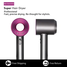 Professional Hair Dryer Negative Ionic Premium Hair Dryers Hot Cold Wind Temperature Control Multifunction Salon Style Tool