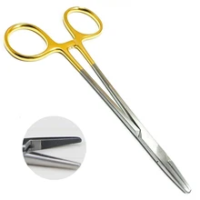 Прямо с фабрики T.C игла Держатель Щипцы 14,3 см карбида вольфрама хирургический стоматологический