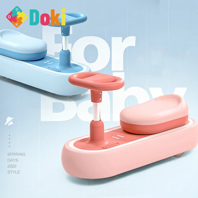 Twisted Car Children Scooter With Light Baby Swing Scooter Ride On Car Silent Wheel Kids Twist Toys For Children Girls Boy Toy 1