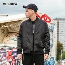 VIISHOW зимняя мужская куртка, брендовая одежда, мужская хлопковая осенняя куртка со съемным капюшоном, новинка, высокое качество, черные мужские парки MC2372174
