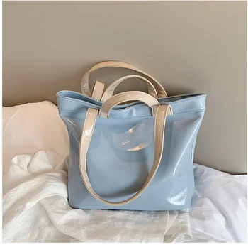 

Fashion new women bag tote large messenger girl bag pu leather women cute bag shopping travel klu7785